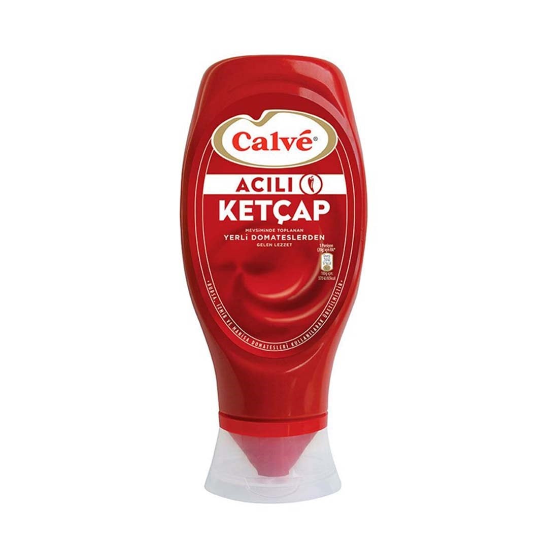 Calve Acılı Ketçap 400 grKetçap, Mayonez, Soslar