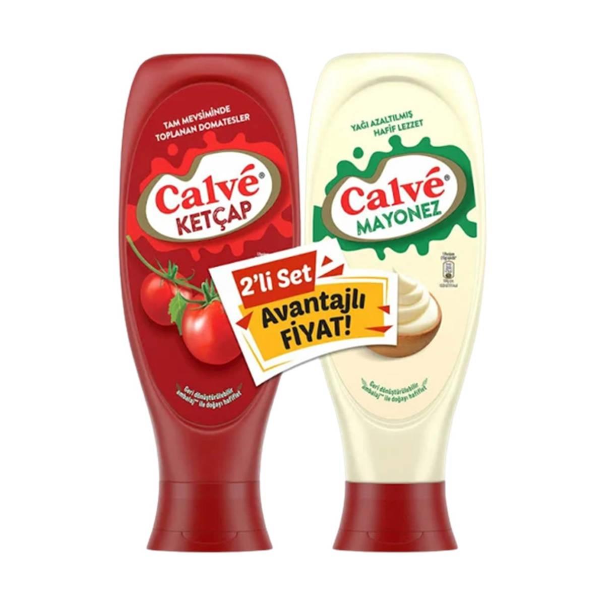 Calve Ketçap + Mayonez Light 1150 Gr5511931