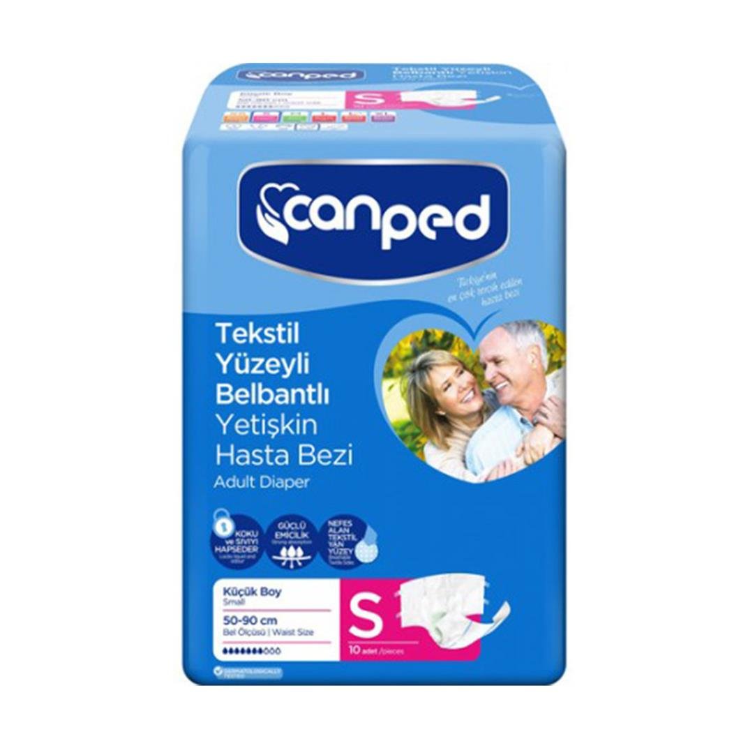 Canped Belbantlı Küçük Hasta Bezi 10 lu5522987