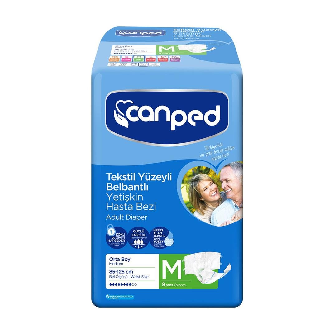 Canped Belbantlı Orta Hasta Bezi 9 lu5522988