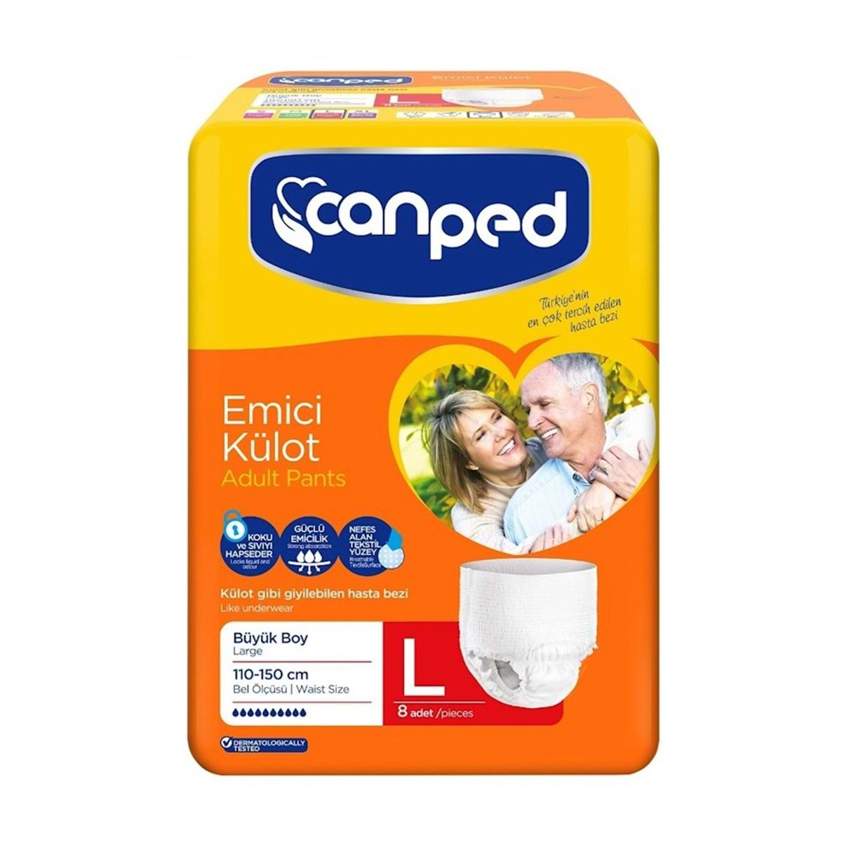 CANPED EMICI KULOT BUYUK 8 LI