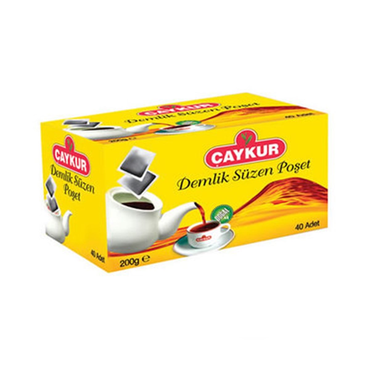 Çaykur Demlik Poşet Çay 200 gr 40 Adet