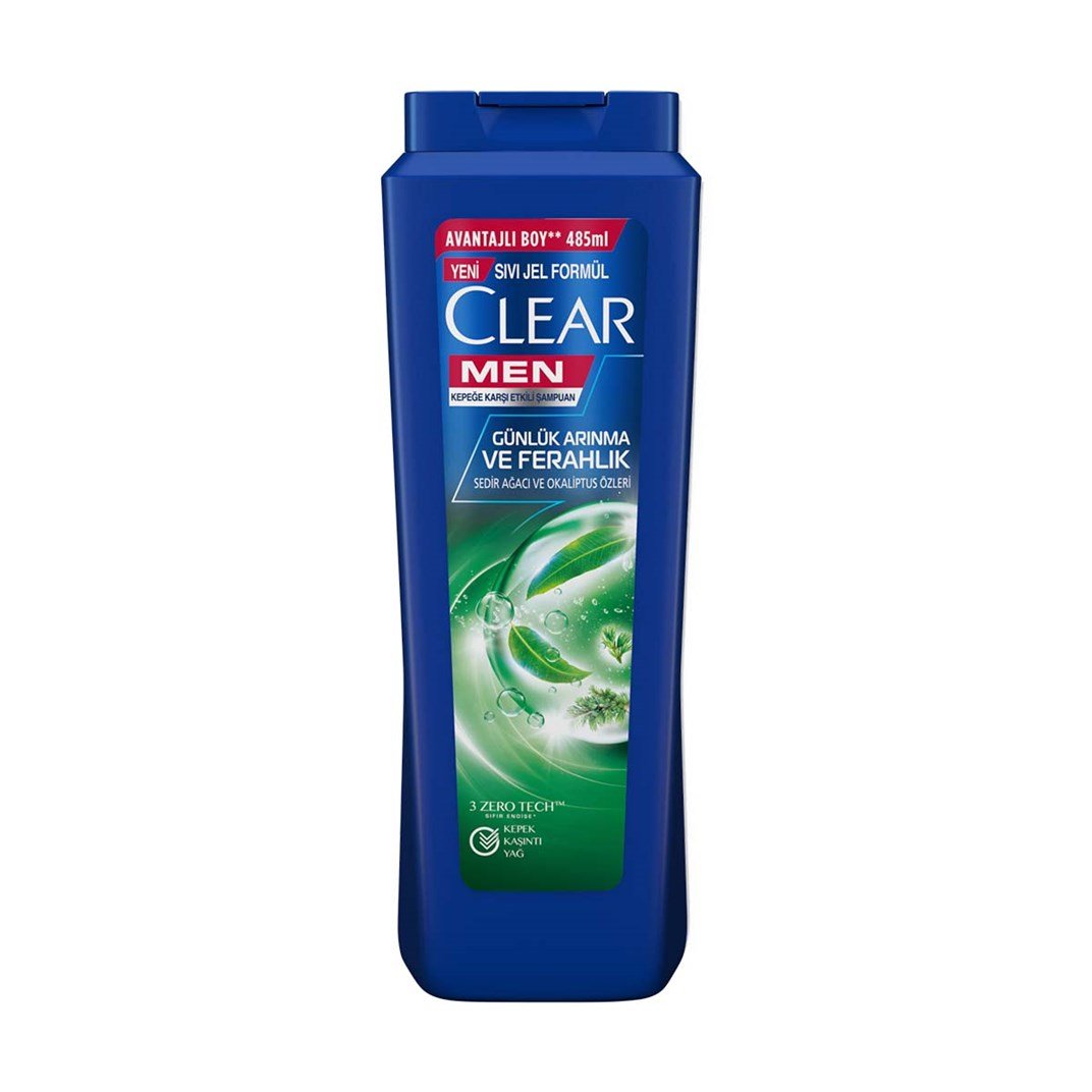 Clear Şampuan Men Günlük Arındıcı Ferah 485 ml5522840