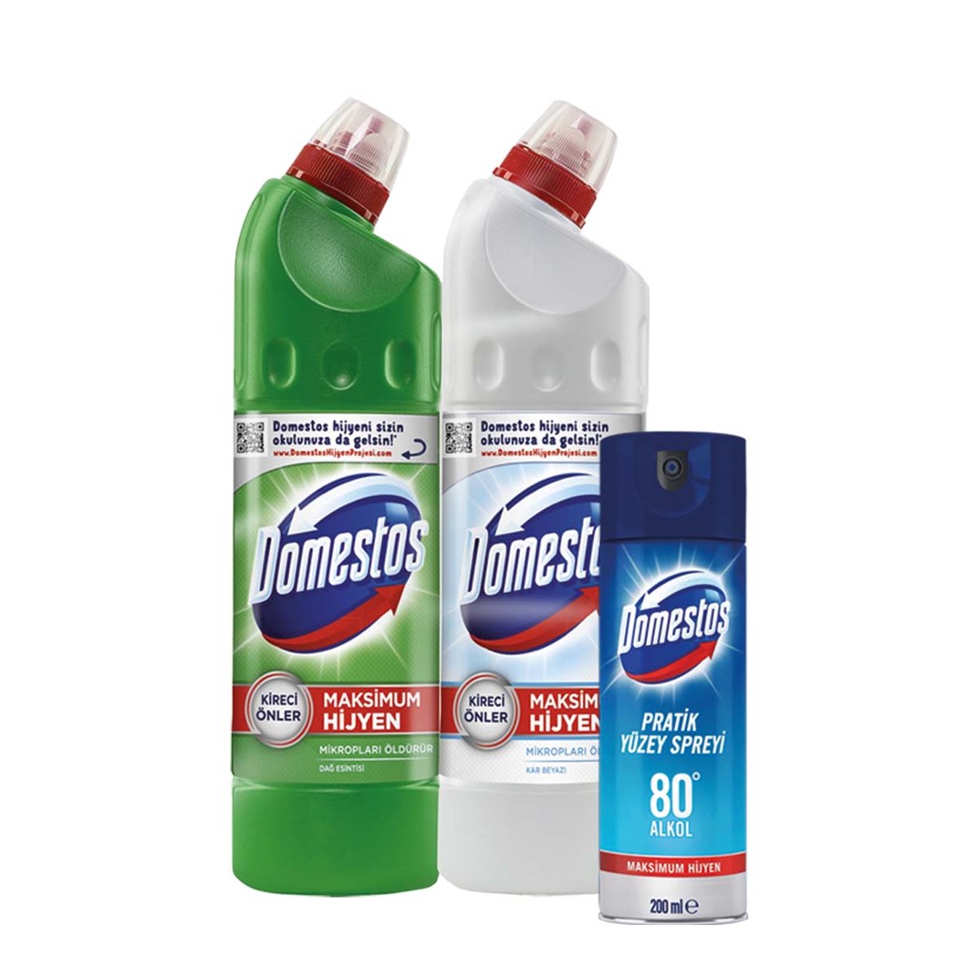 Domestos 750 Dağ+750 Kar+200ml Aerosol5521974