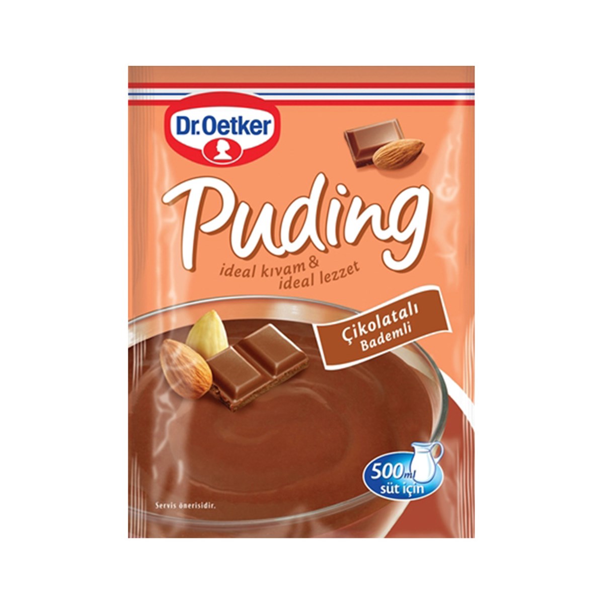 Dr.Oetker Çikolata Bademli Puding 104 Gr