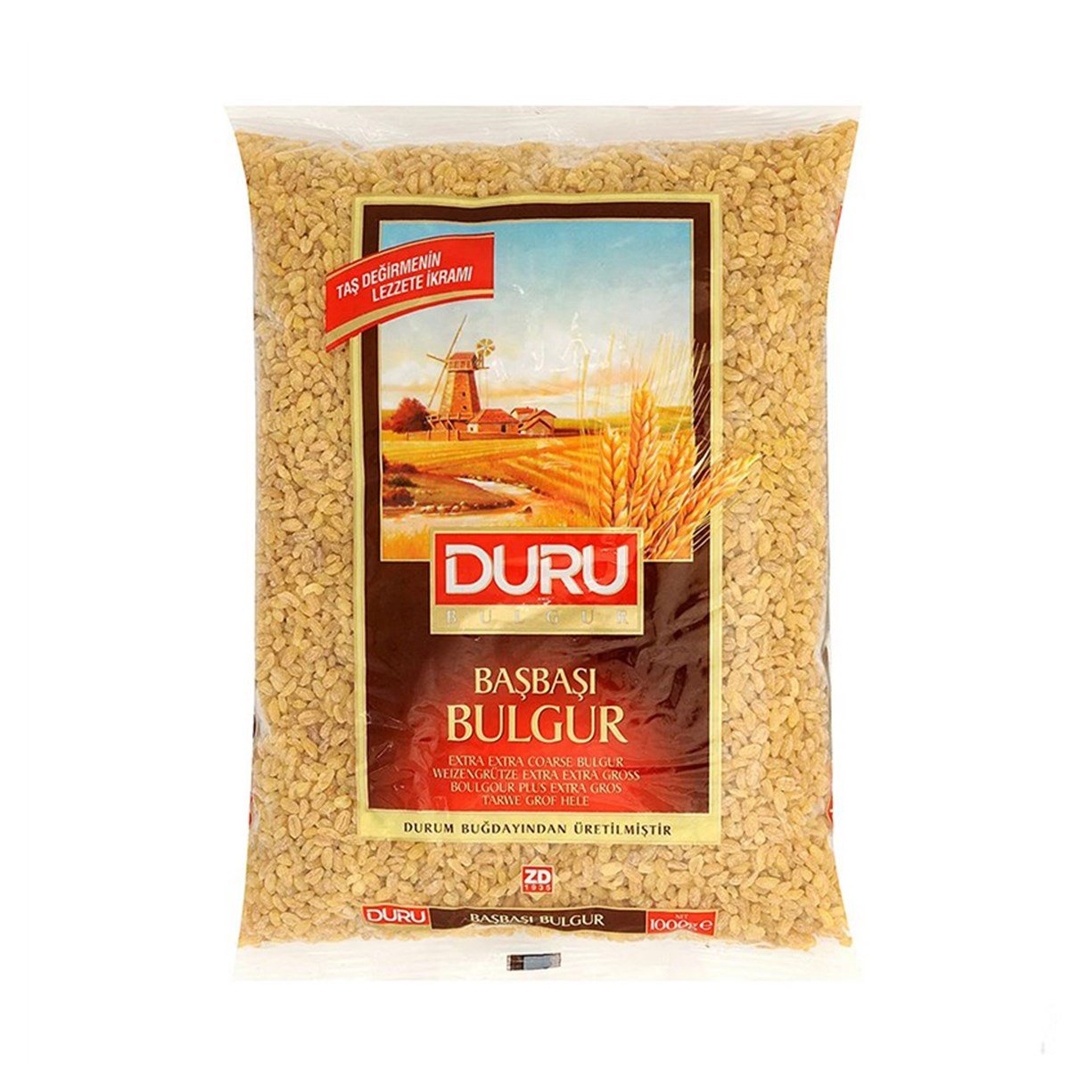 Duru Bakliyat Başbaşı Bulgur 1 kgBakliyat, Bulgur, Pirinç