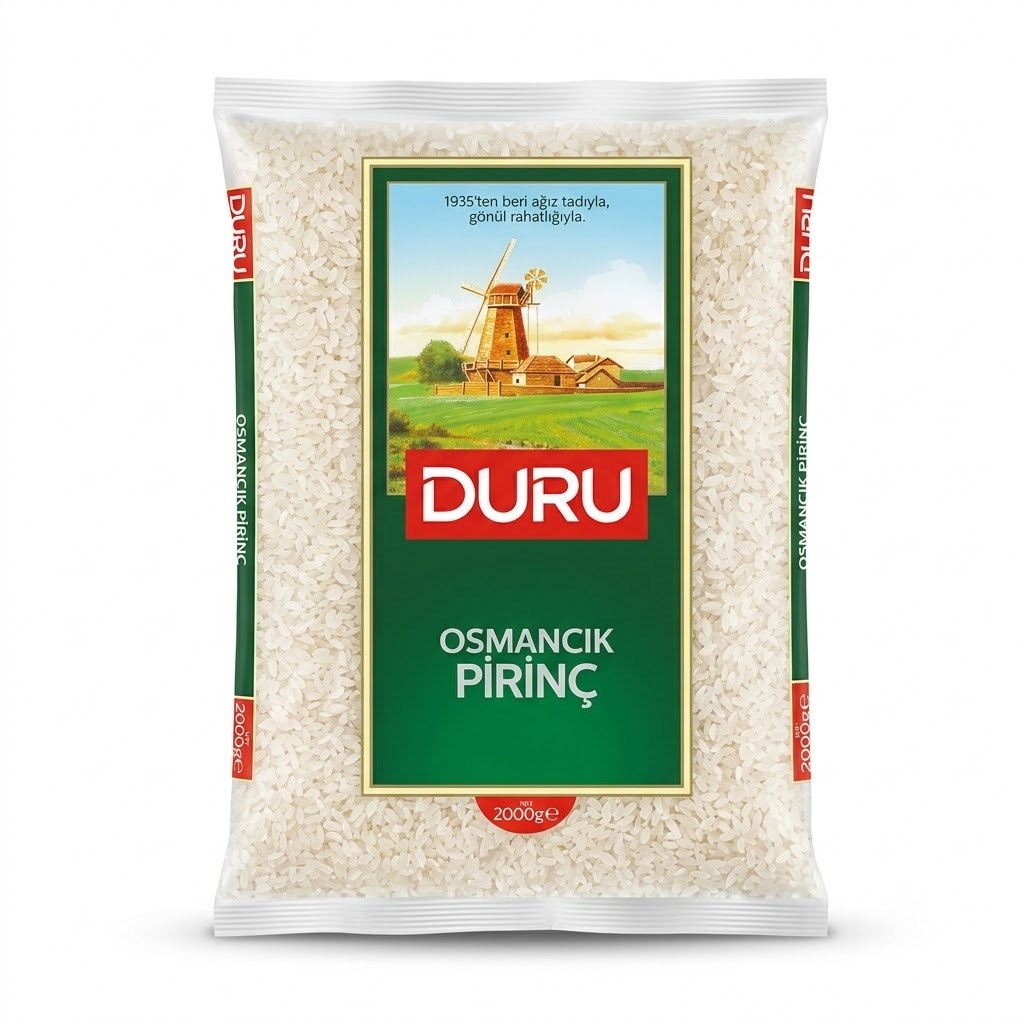 Duru Bakliyat Osmancık Pirinç 2 kg5510166