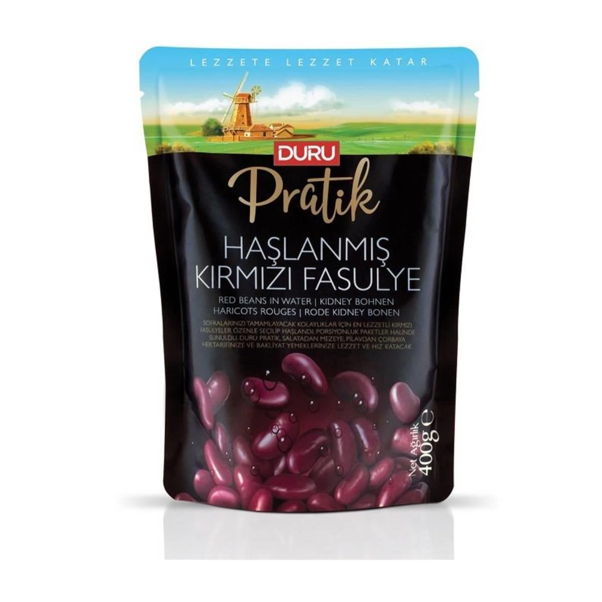 Duru Pratik Haşlanmış Kırmızı Fasulye 400 Gr5511944