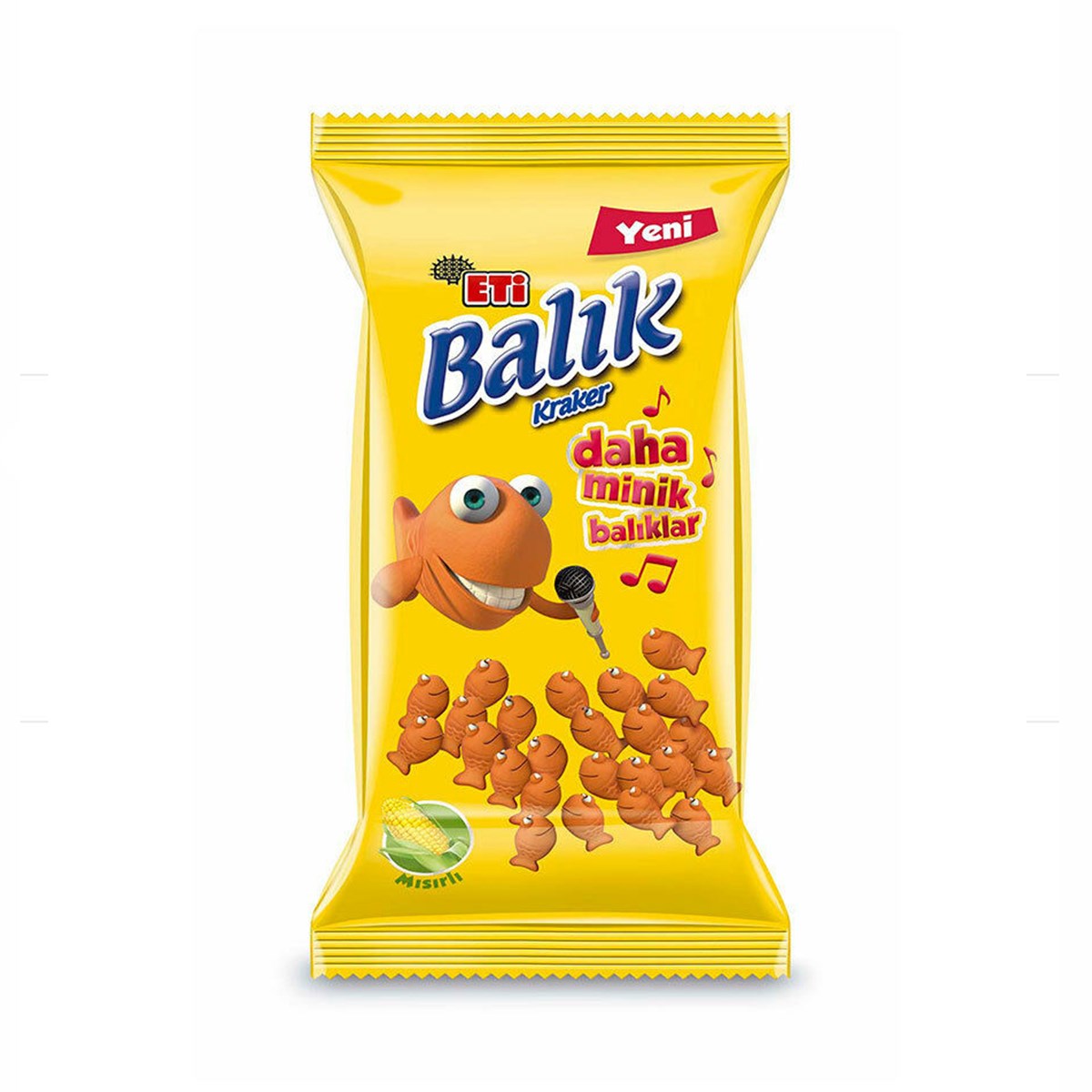 Eti Balık Kraker Mısırlı 70 gr