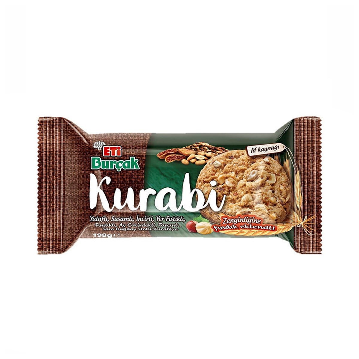 Eti Burçak Kurabi Fındıklı 198 gr