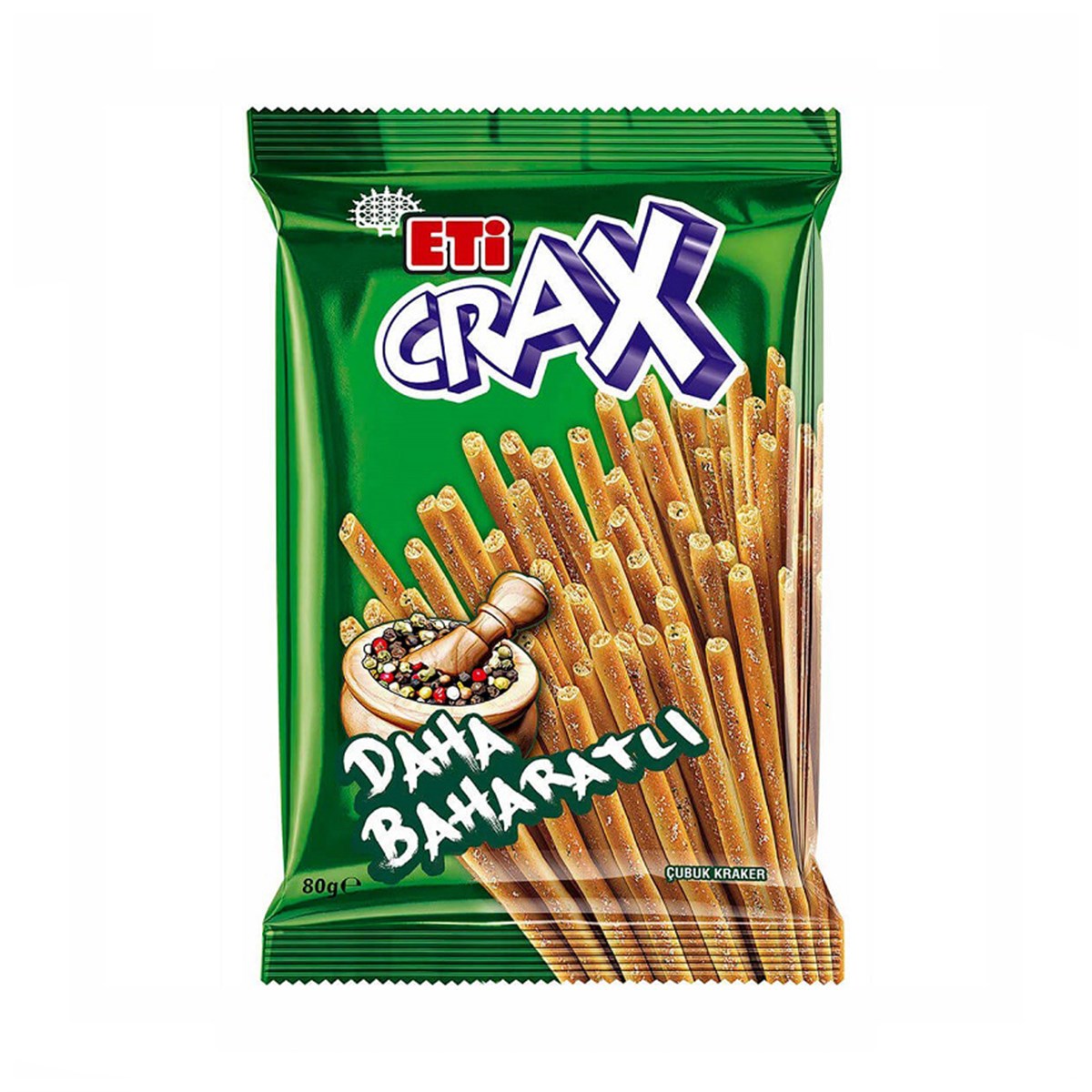 Eti Crax Baharatlı Çubuk Kraker 80 gr