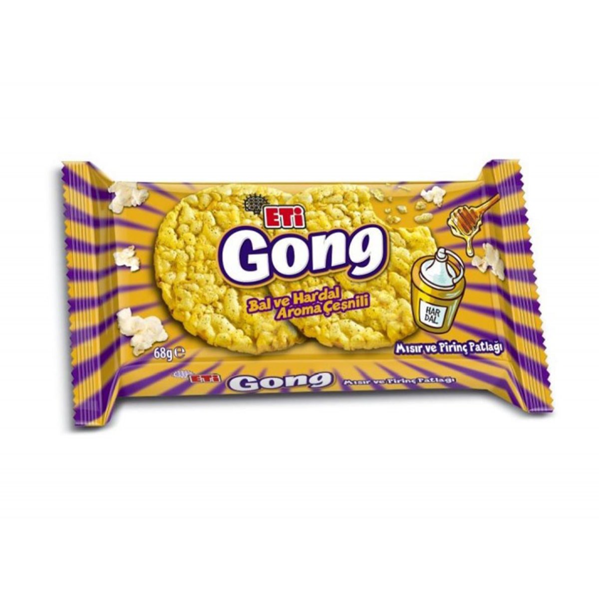 Eti Gong Ballı Hardallı 68 gr