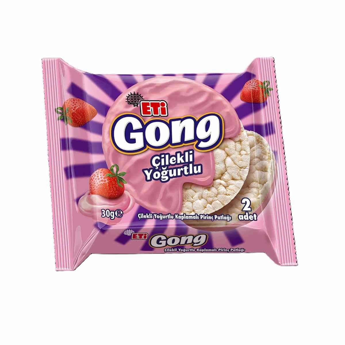 Eti Gong Çilek Yoğurt Kaplamalı 30 Gr5509916