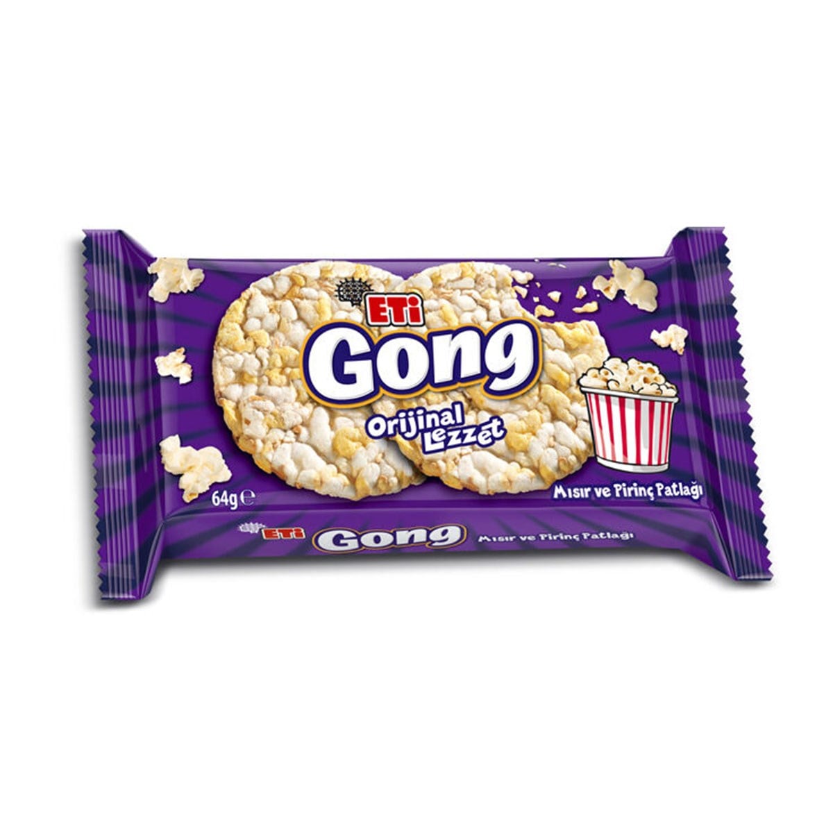 Eti Gong Mısır Pirinç Patlağı 64 gr