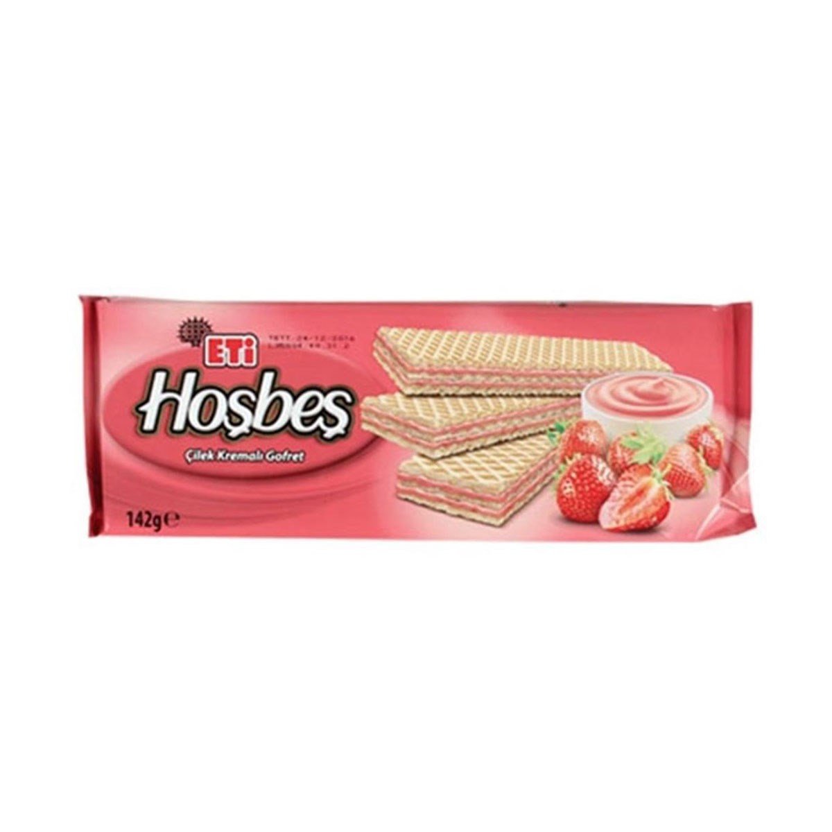 Eti Hoşbeş Çilekli Gofret 142 gr