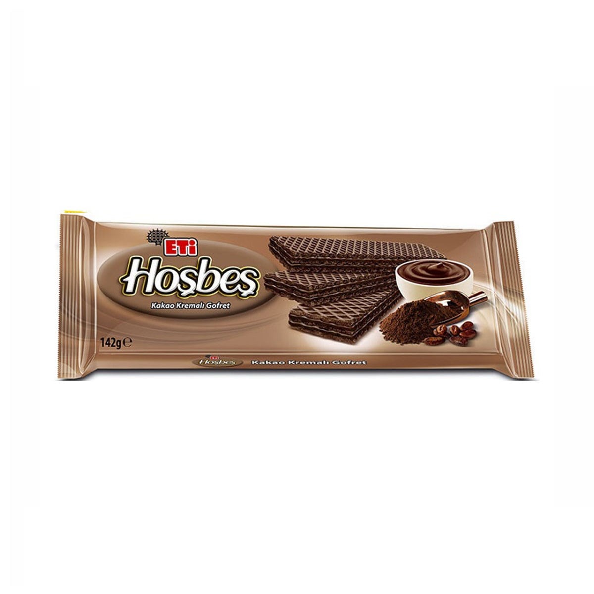 Eti Hoşbeş Kakao Kremalı Gofret 142 gr