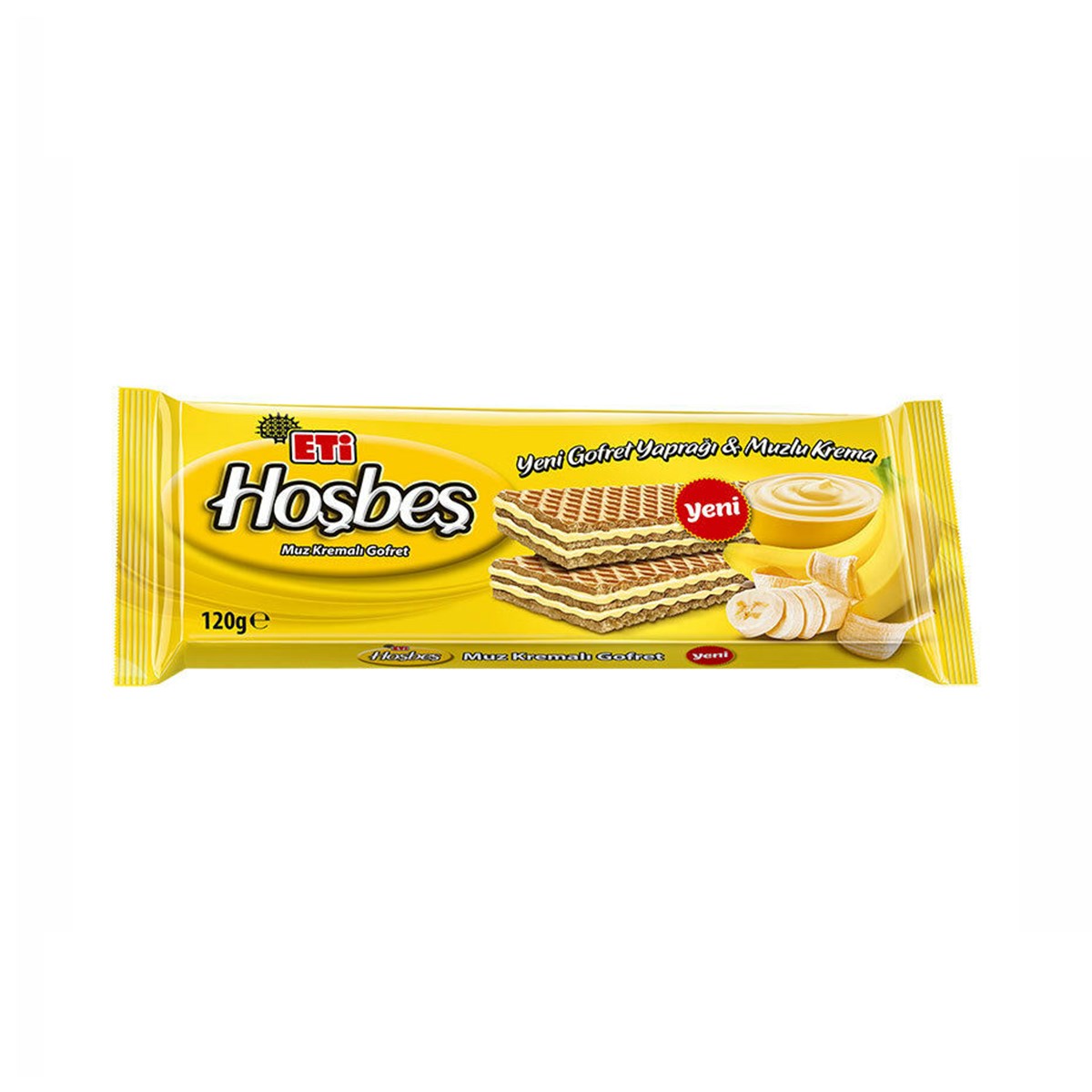 Eti Hoşbeş Muzlu Gofret 120 gr