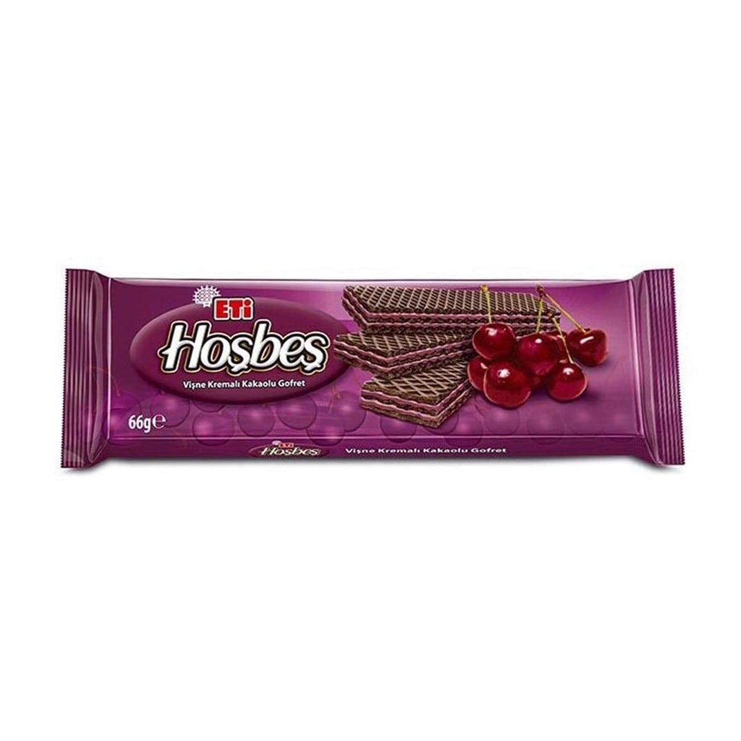 Eti Hoşbeş Vişne Kremalı Kakaolu Gofret 66 Gr5509561