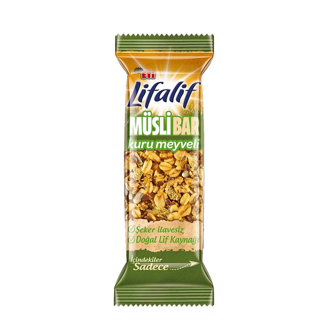 Eti Lifalif Kuru Meyveli Müsli Bar 35 gr5511026