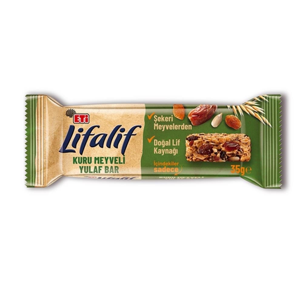 Eti Lifalif Yulaf Top.Kuru Meyveli 35 Gr5511975