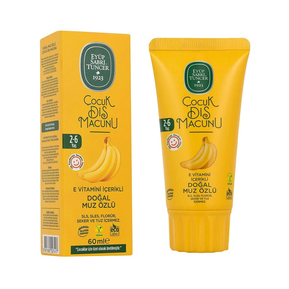 Eyüp Sabri Tuncer Diş Macun 60ml Doğal Muz Özlü5523611