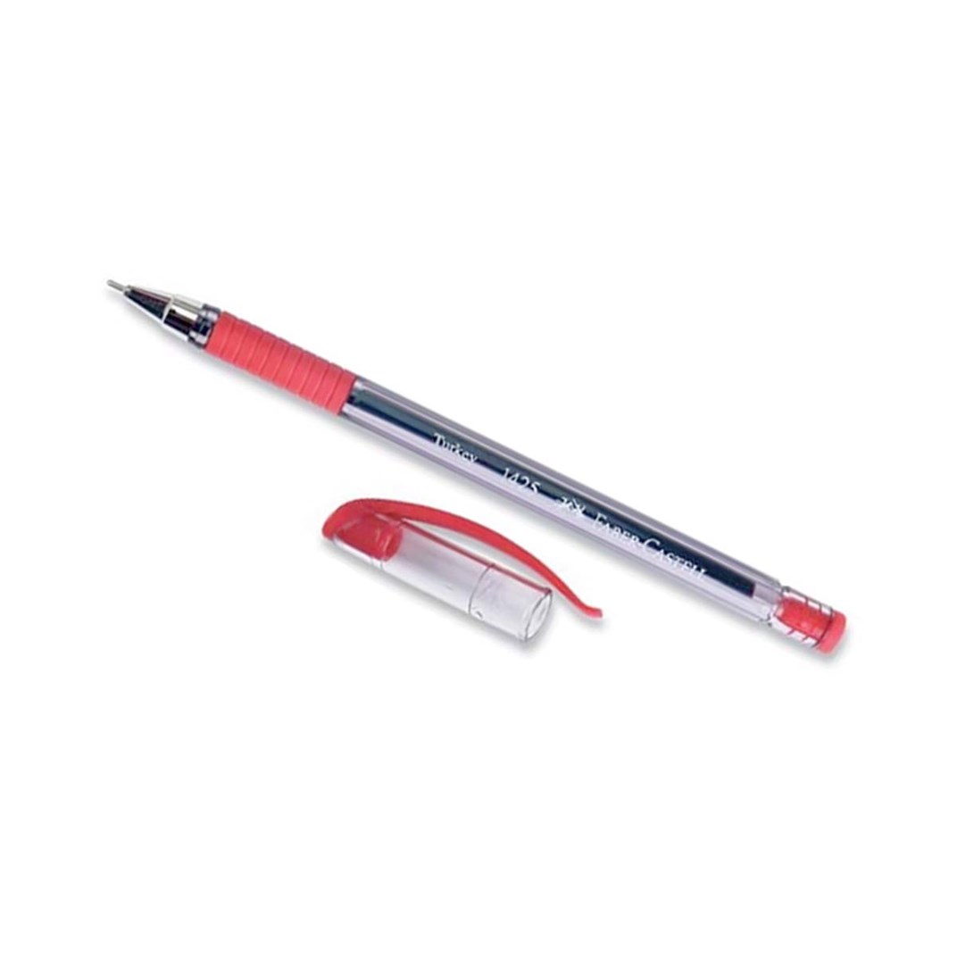 Faber Castell Tükenmez Kalem Kırmızı 142555218076
