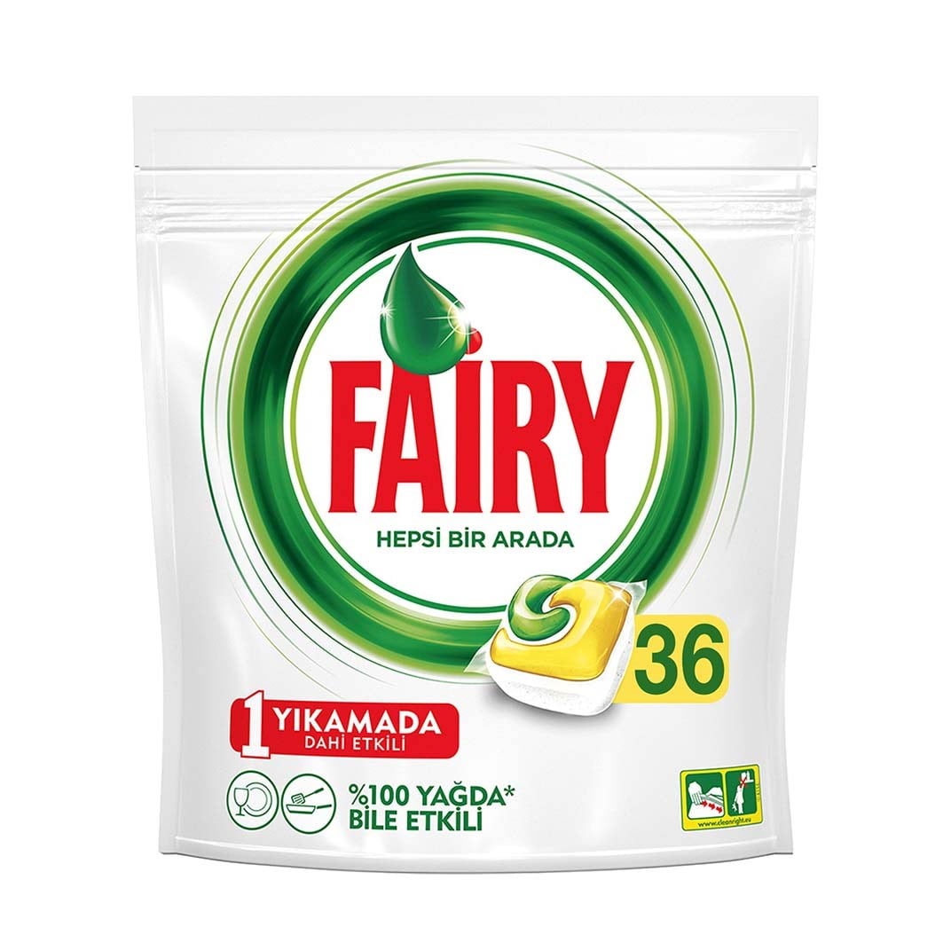 Fairy Hepsi 1 Arada Kapsül Limon 36 Lı5521215