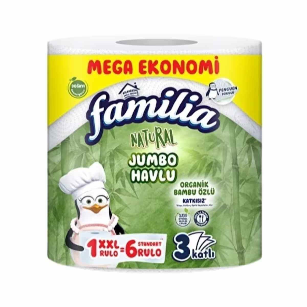 Familia Kağıt Havlu Jumbo Tekli (1=6)5521491