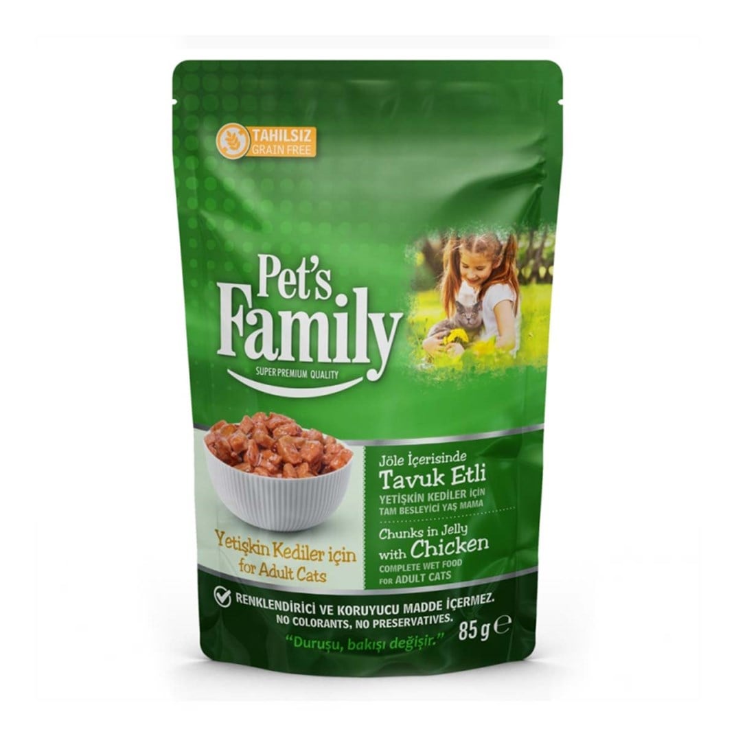 Family Pets Peşet Yetişkin Kedi Tavuk Jöle 85gr55217038