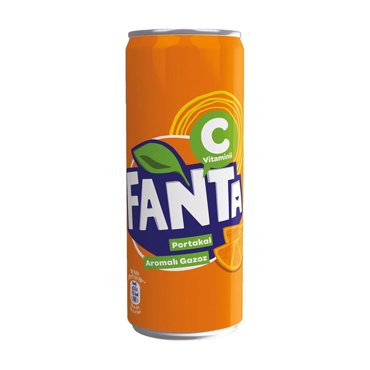 Fanta Portakal Teneke 330 mlGazlı İçecekler