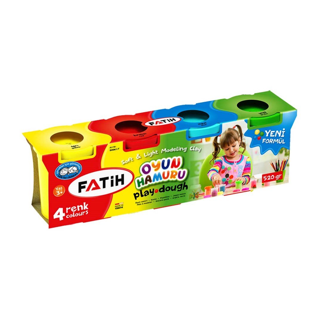 Fatih Oyun Hamuru 4 Renk55218082