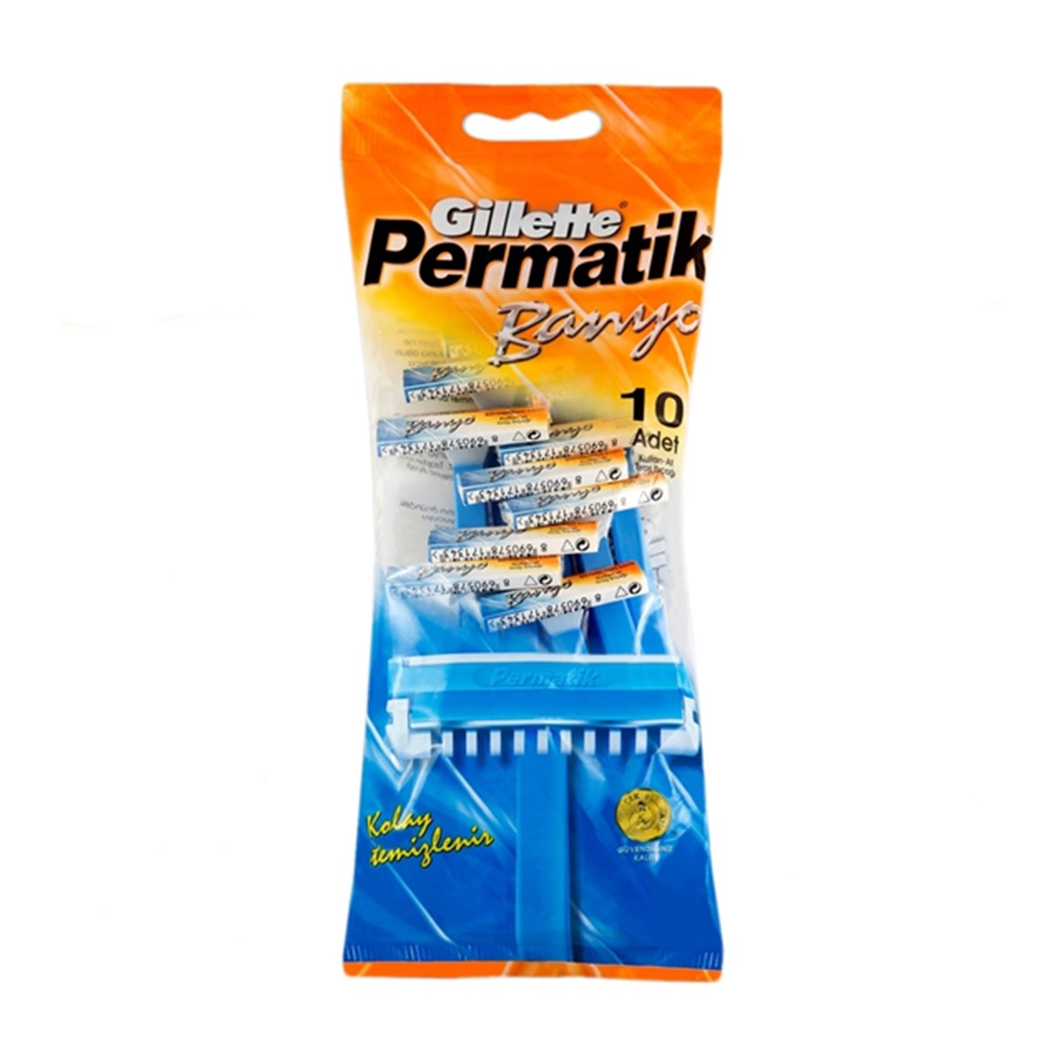 Gillette Permatik Banyo 10 Lu