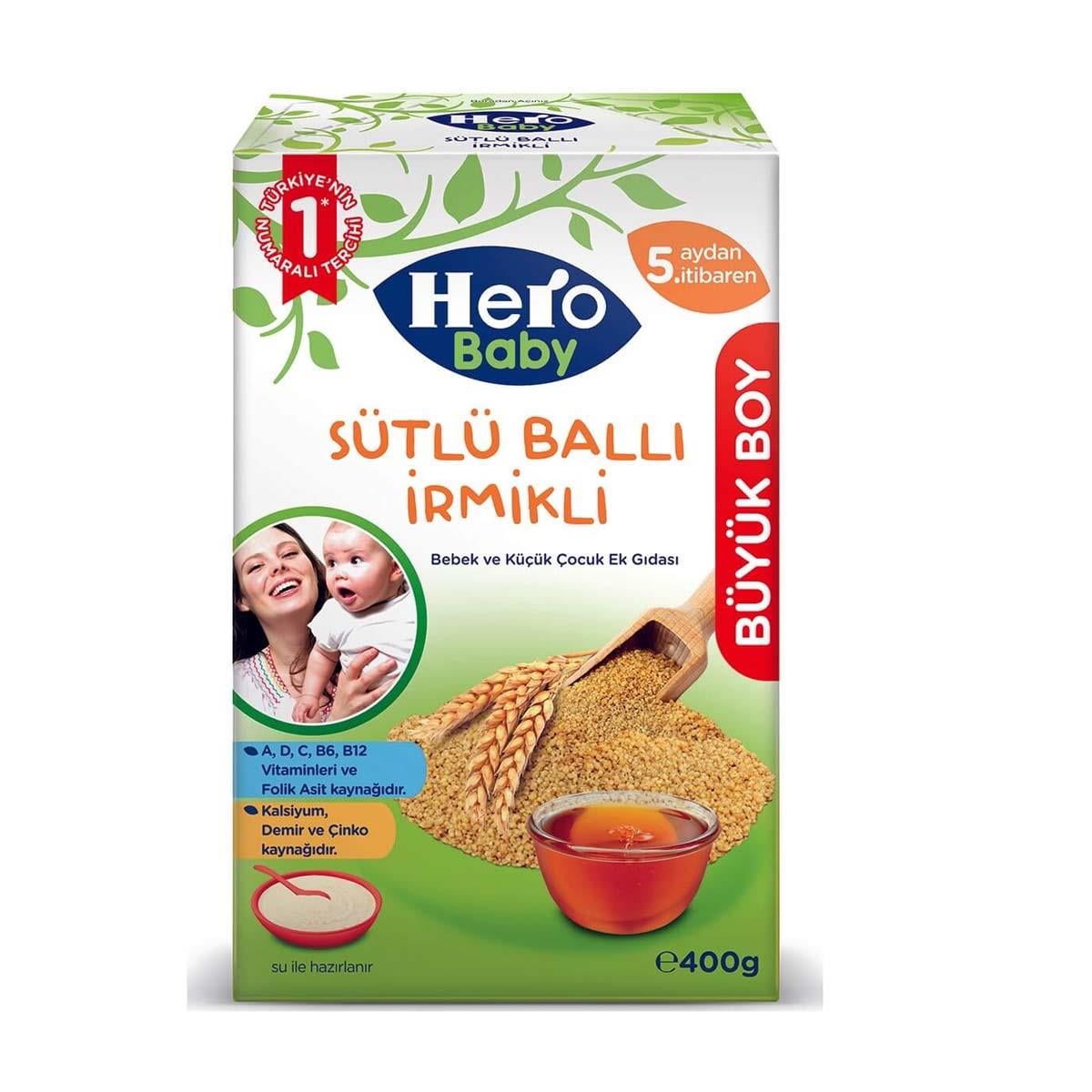 Hero Baby Sütlü İrmikli Ballı Ekonomik 400 Gr5512115
