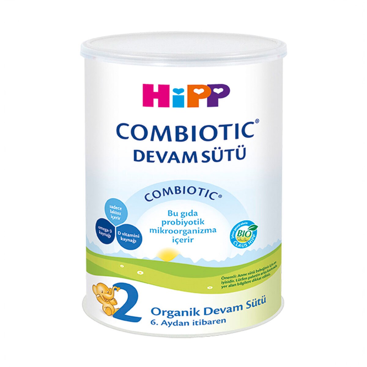 HİPP 2 KOMBİYOTİK ORG.DEVAM SÜTÜ 350 GR
