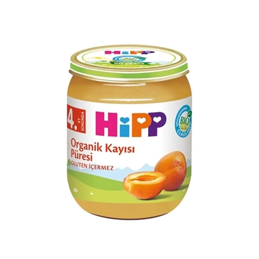 Hipp Organik Kayısı Püresi Kavanoz Maması 125 gr5512147