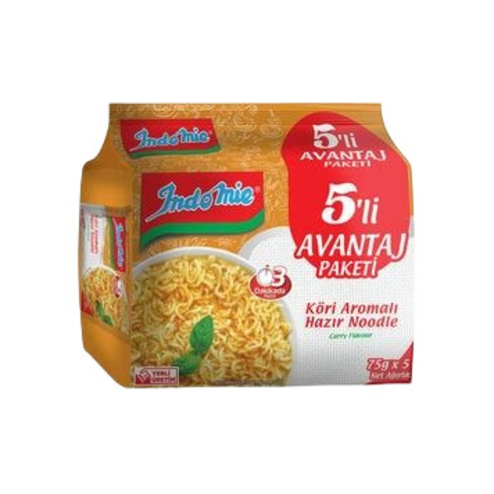 Indomie Köri Çeşnili Noodle 5li 375 Gr5507283