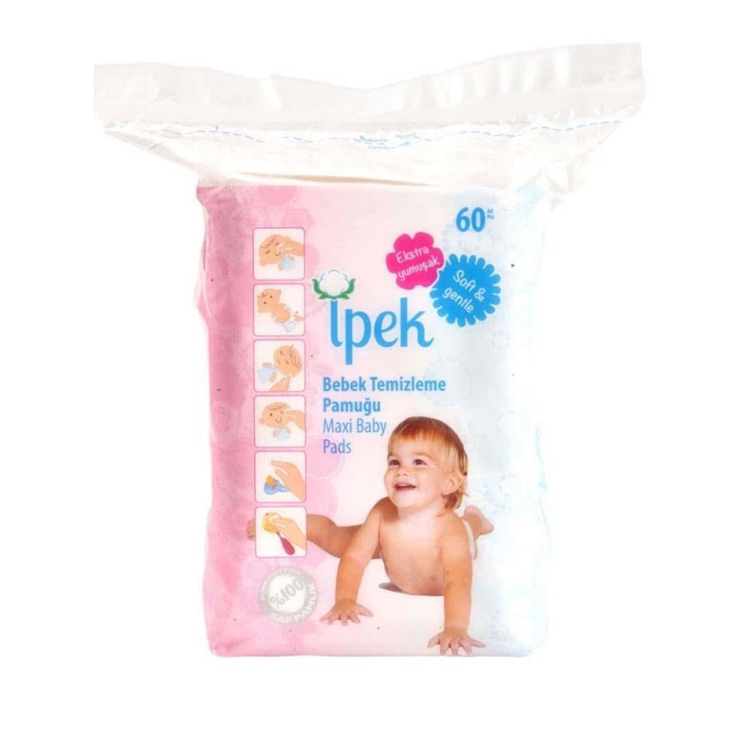 İpek Bebek Temizleme Pamuk Pedi 60 lı5523178