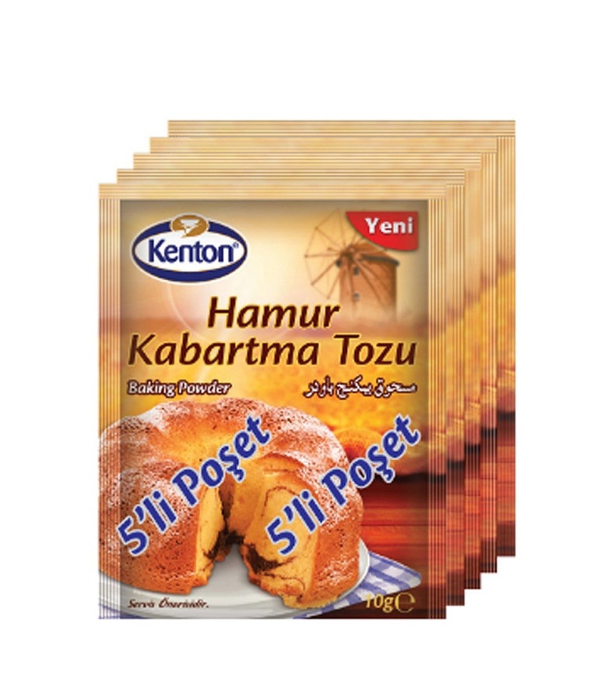 Kenton Kabartma Tozu 5 Lı 50 gr
