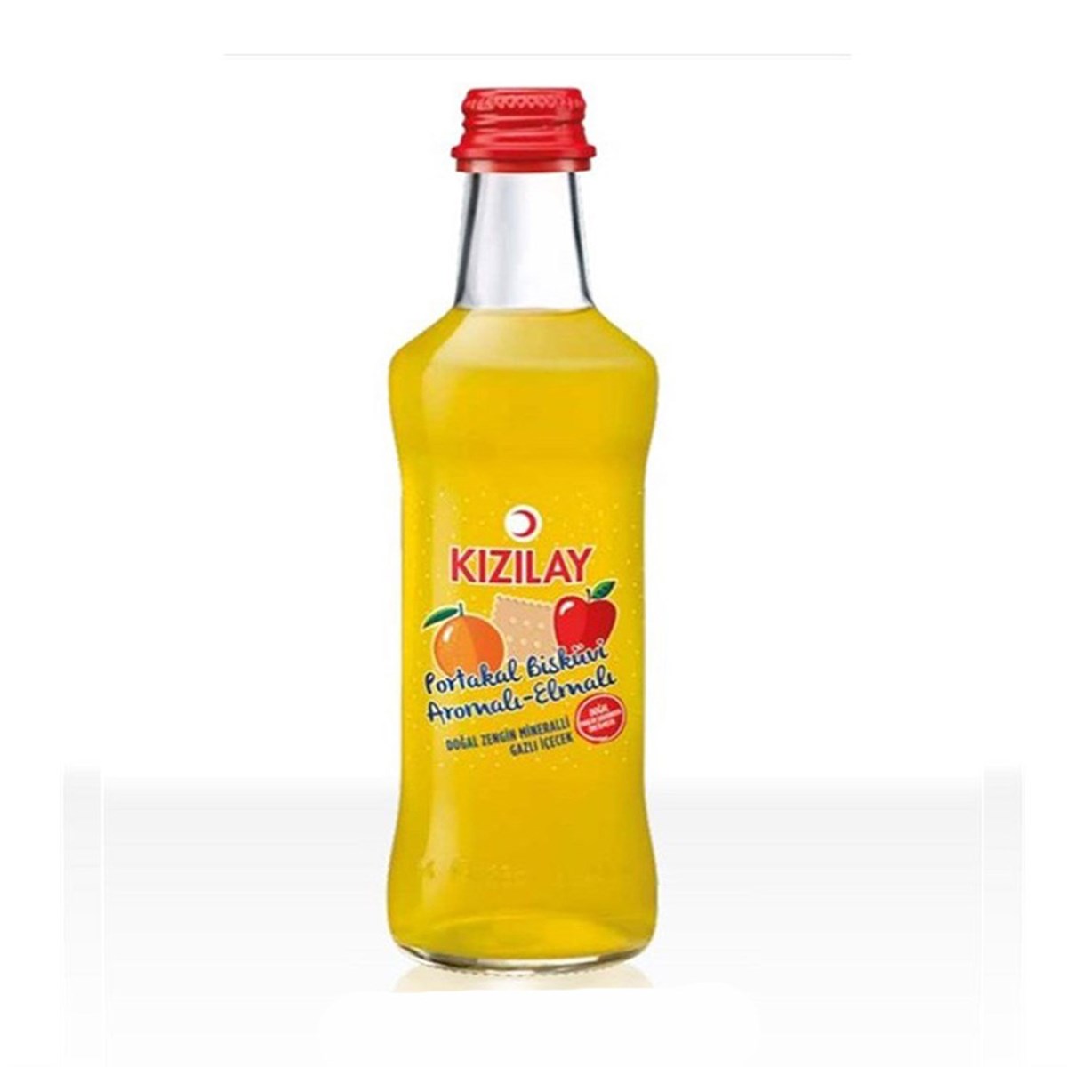 Kızılay Maden Suyu Portakal Bisküvi Elma 250 mlGazlı İçecekler