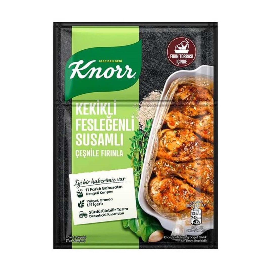 Knorr Kekikli Fesleğenli Susamlı Çeşni 29 gr5511081