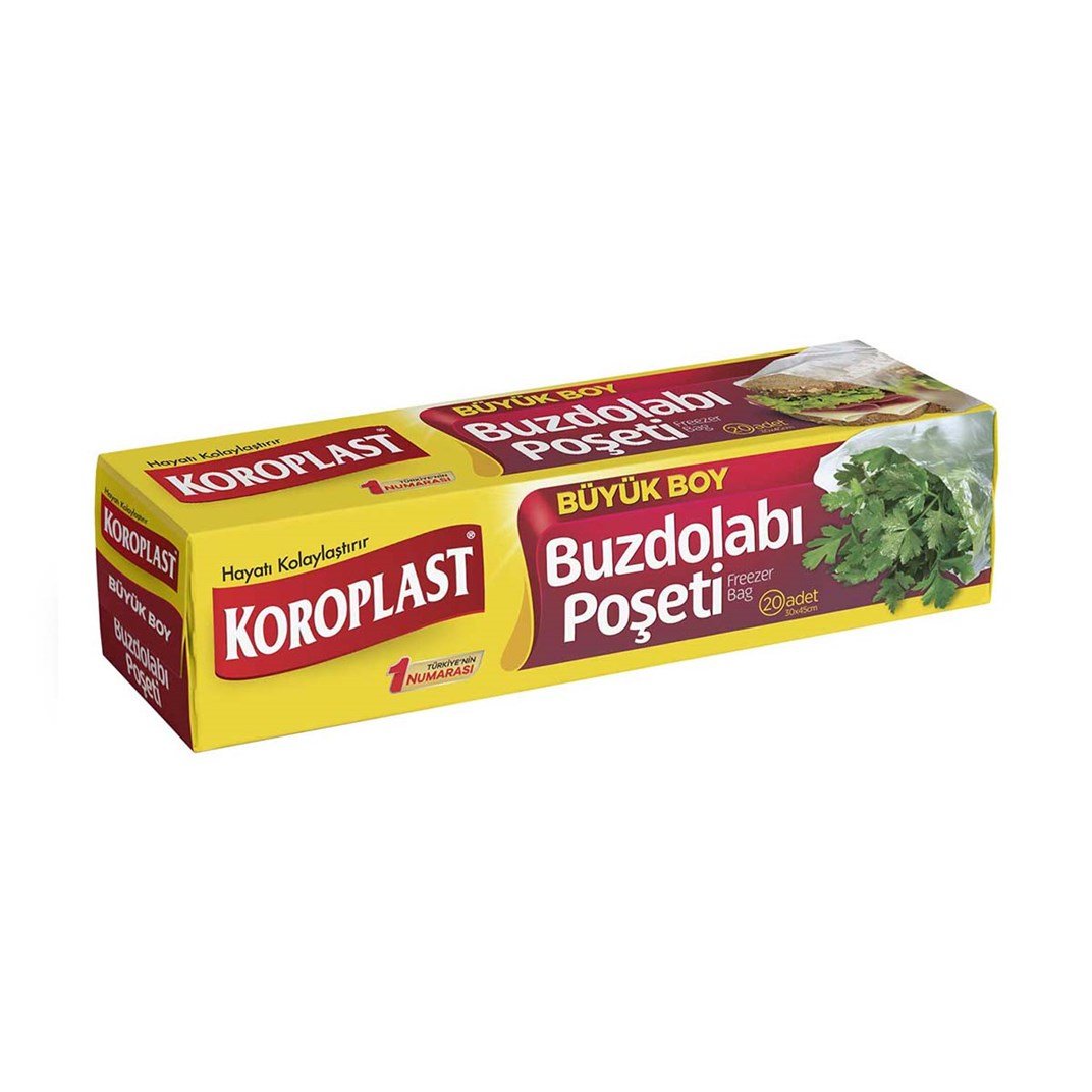 Koroplast Büyük Boy Buzdolabı Poşeti 20 li5521309