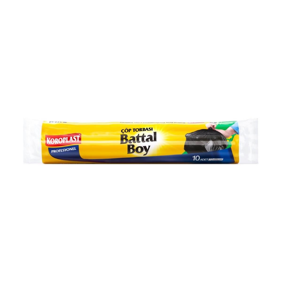 Koroplast Çöp Torbası Battal 10lu Siyah5523295