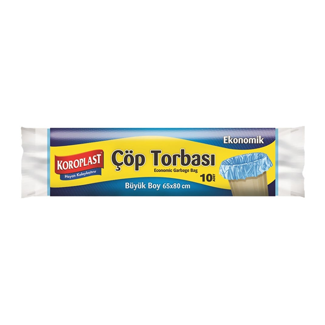 Koroplast Ekonomik Çöp Torbası Büyük 10 AdetKategorisiz