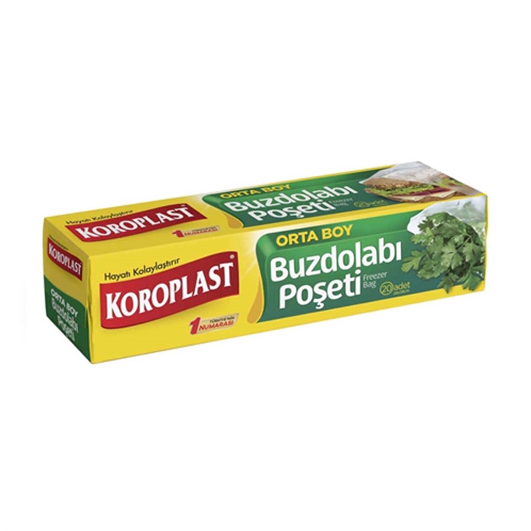 Koroplast Orta Boy Buzdolabı Poşeti 20 li5521318