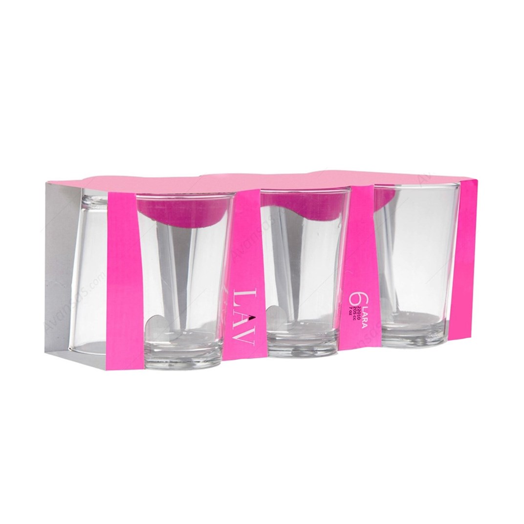 Lav Su Bardağı Lara 6Lı 22010 | Kale Marketleri | Online Market Alışverişi