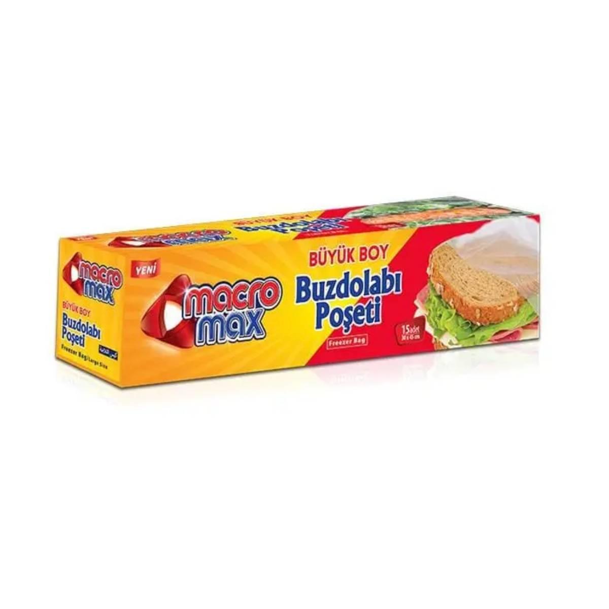 Macromax Buzdolabı Poşeti Büyük 60lı5523289
