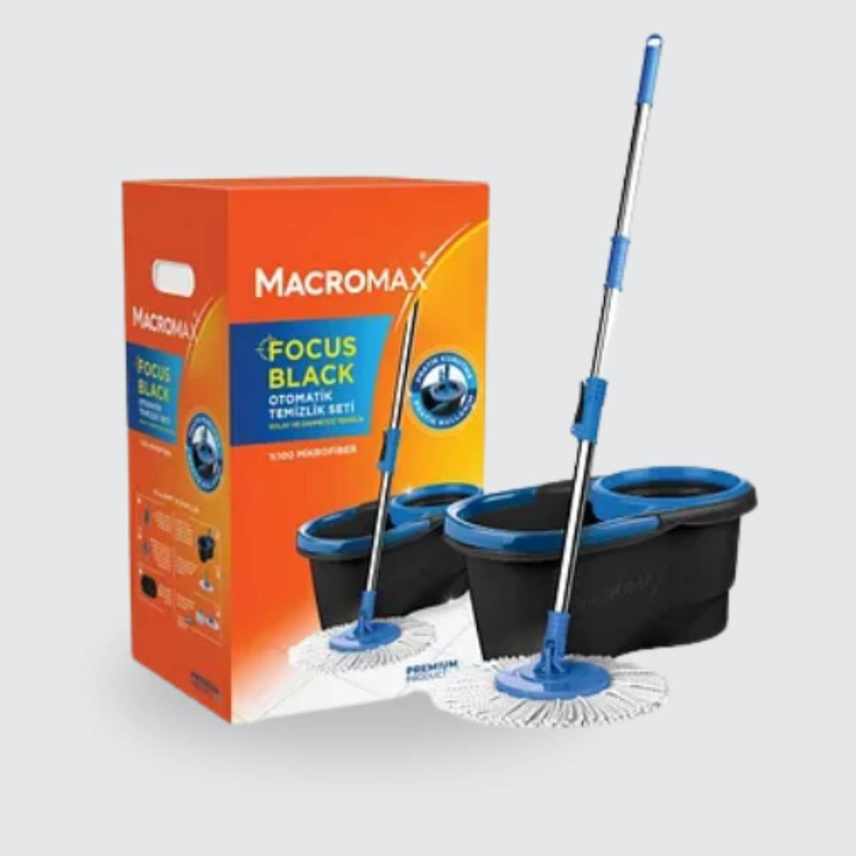 Macromax Temizlik Seti Black Edition5598812
