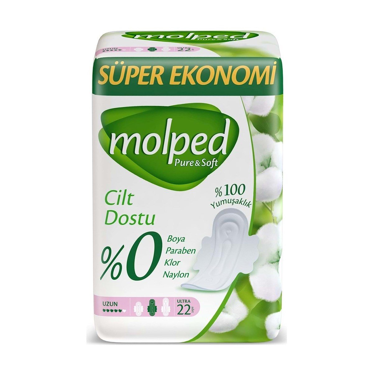 MOLPED PURE-SOFT UZUN 22 Lİ