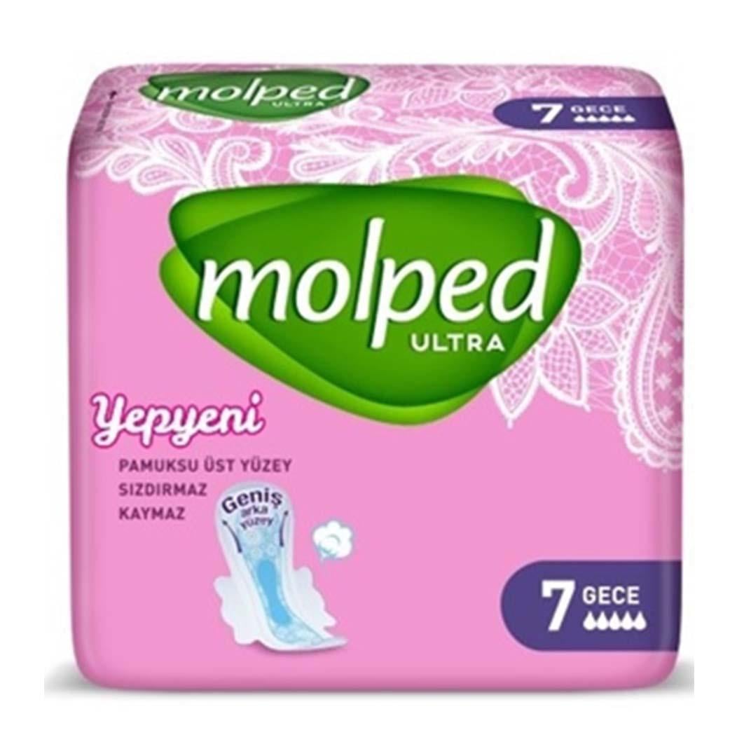 Molped Ultra Hijyenik Ped Gece 7 Li5521638