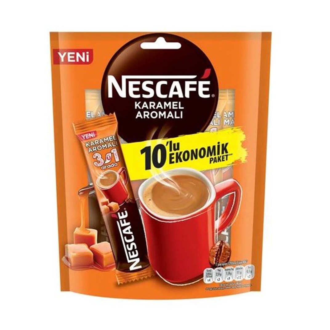 Nescafe 10 lu 3ü1 Arada Karamel Aroma 176 gr5506428